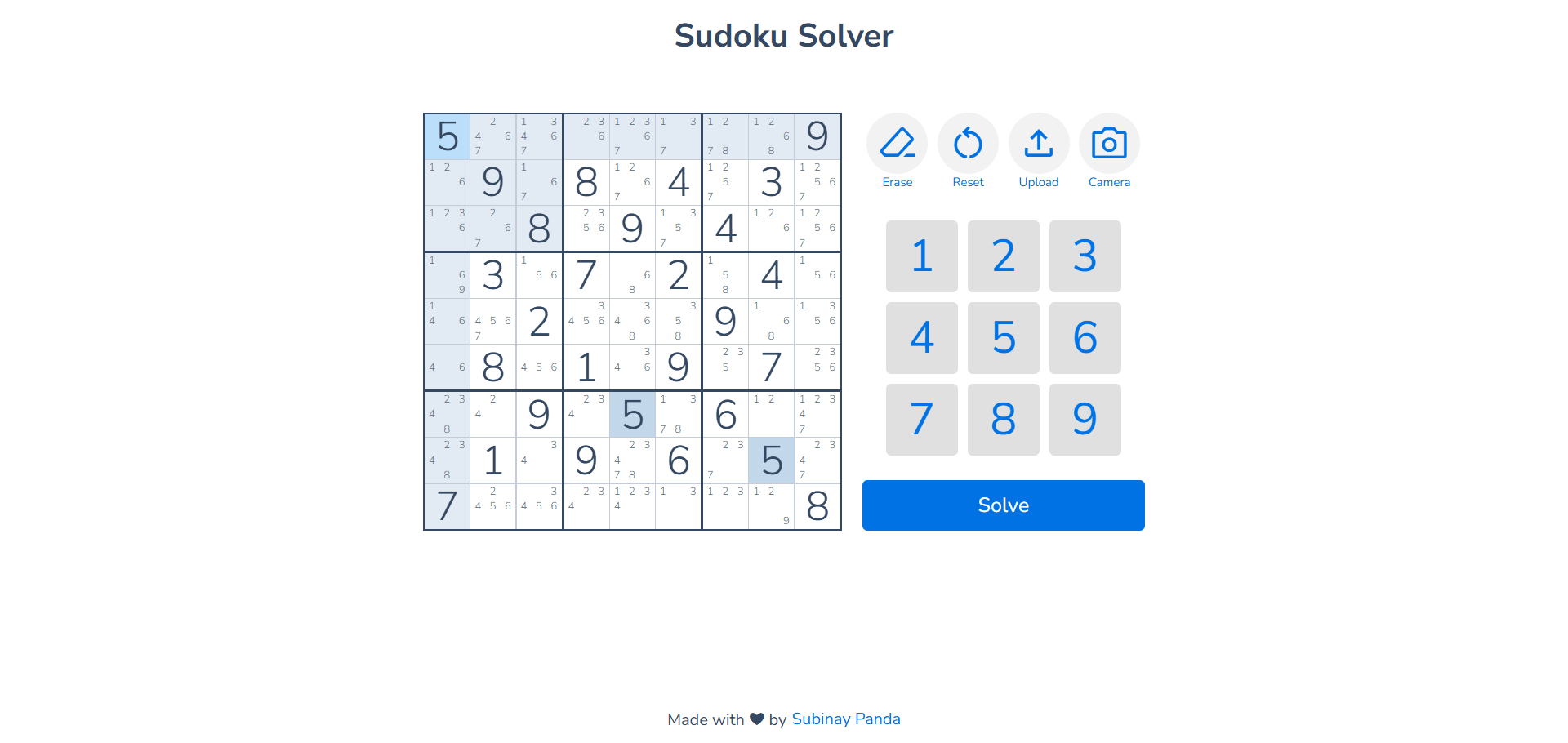 Sudoku Solver